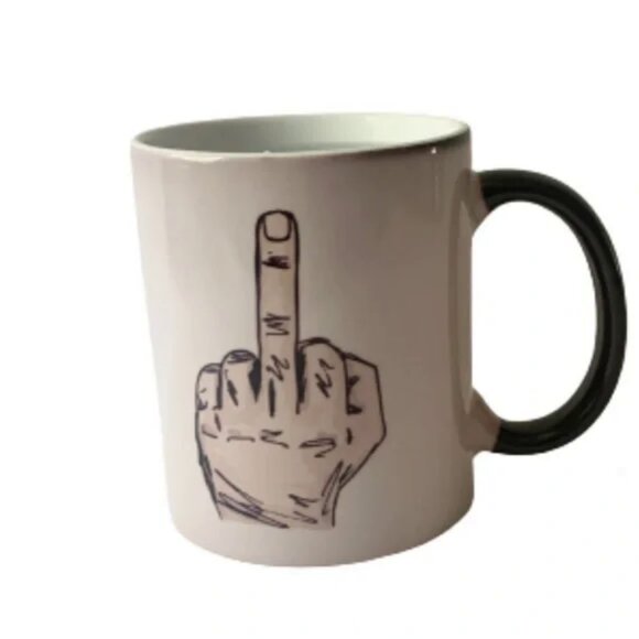 NEW Humorous “the bird” Color Changing Ceramic Mug - Picture 2 of 6